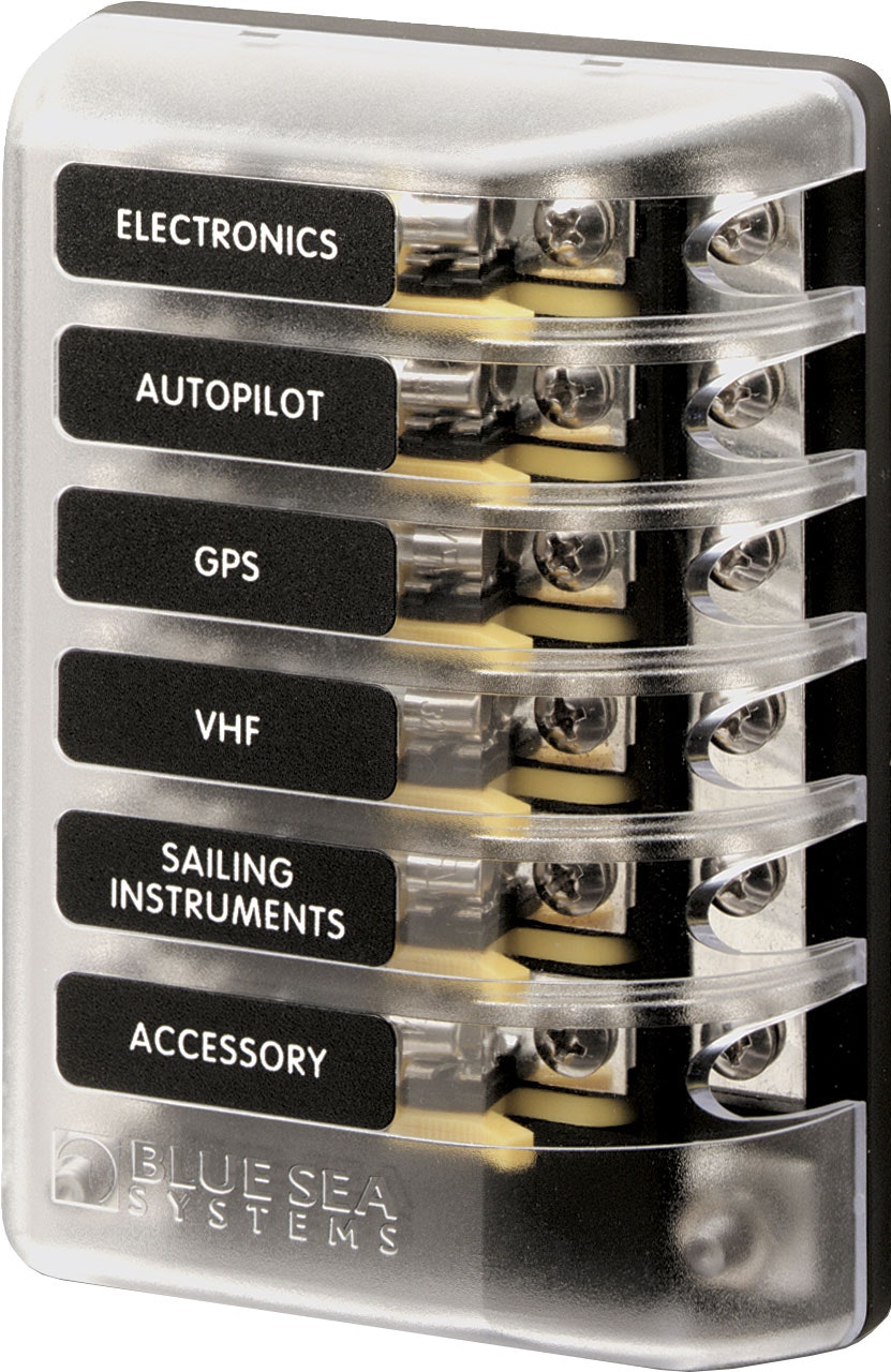 Blue Sea Systems - Blue Sea Systems Fuse block 3AG