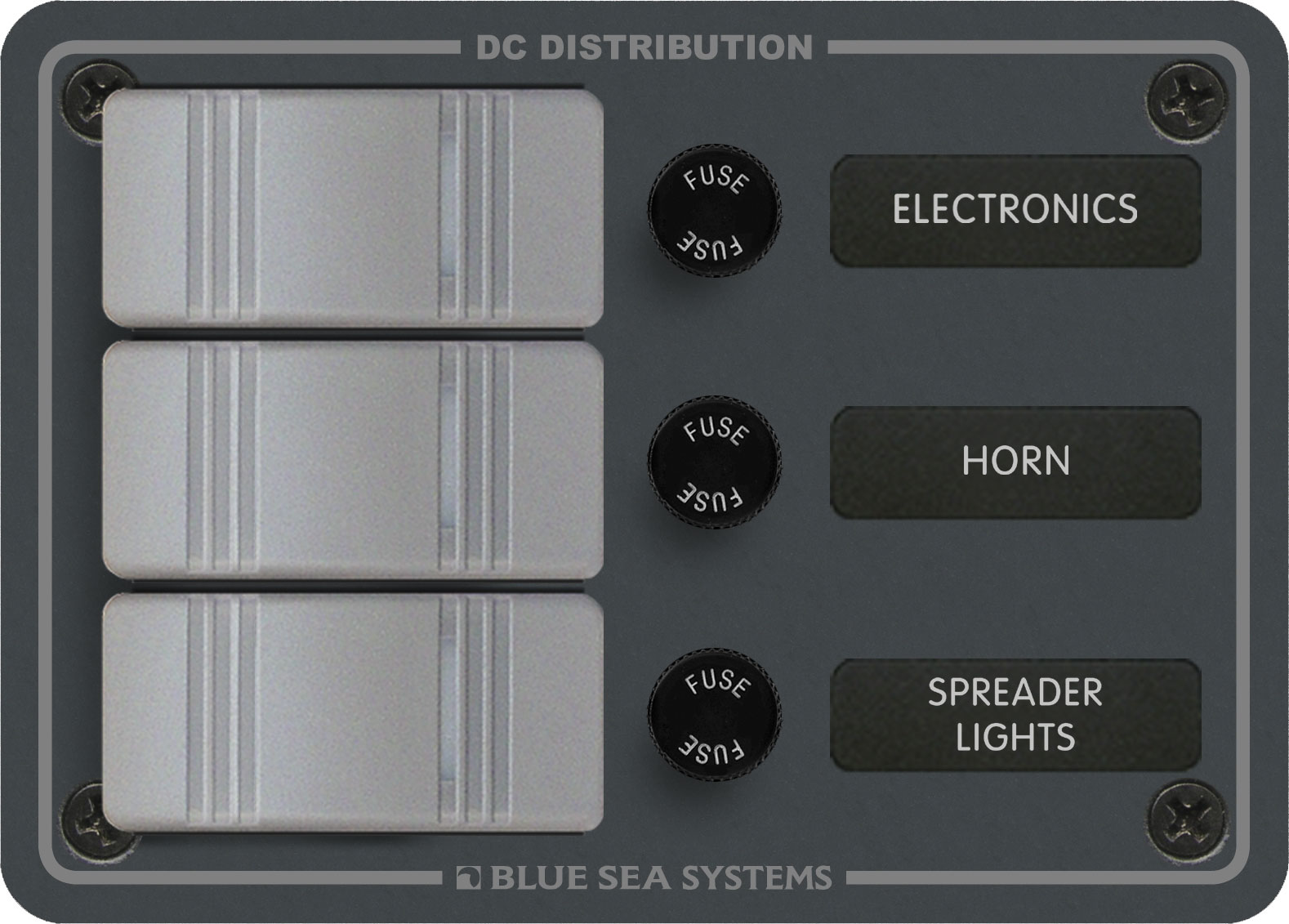 Blue Sea Systems - 3 Position-Slate Grey