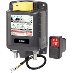 Blue Sea Systems - Solenoid ML 24V RBS SPST w/Man 2 (Bulk)