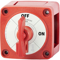 Blue Sea Systems - Single circuit ON-OFF with lock key - red