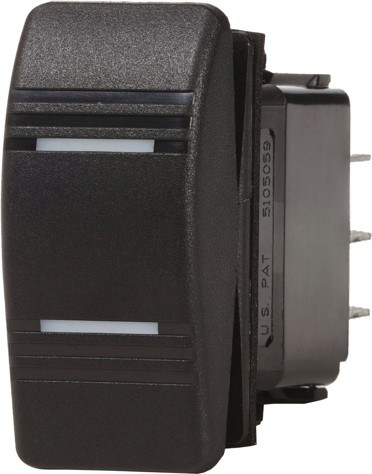 Blue Sea Systems - Contura switch ON-OFF-ON Black