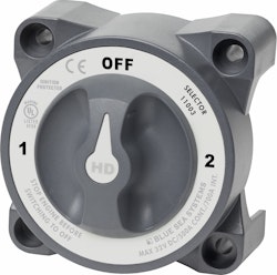 Blue Sea Systems - Huvudbrytare 500A 3-position svart (Bulk)