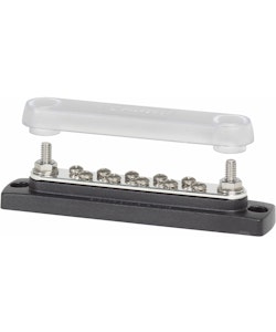 Blue Sea Systems - Tilslutningsklemme BusBar 10+2 bolt. Inkl. beskyttelse