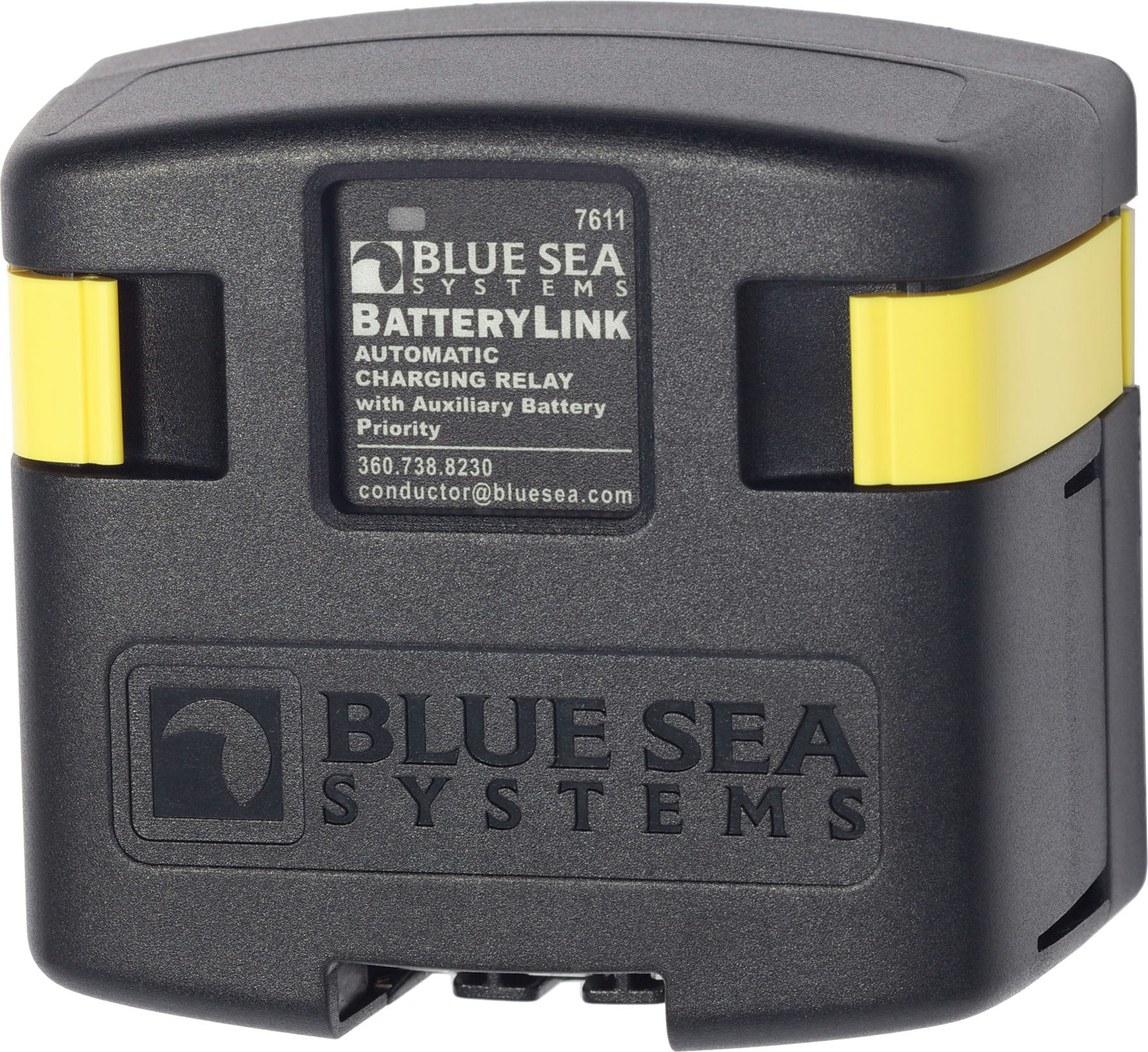 Blue Sea Systems - Separator relæ 12/24 V 120A inkl. forene