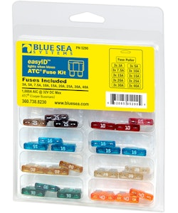 Blue Sea Systems – sulake AUTO (LED) 3 x 3/5/7.5/10/15/20/25/30/40A