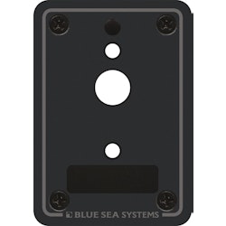 Blue Sea Systems - Tyhjä paneeli 1-napaiselle katkaisijalle