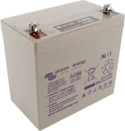 Victron Energy - AGM Batteri 12V/60 Ah CCA (SAE) 250