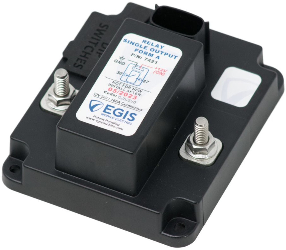 EGIS - Skiljerelä, 160 A/12V