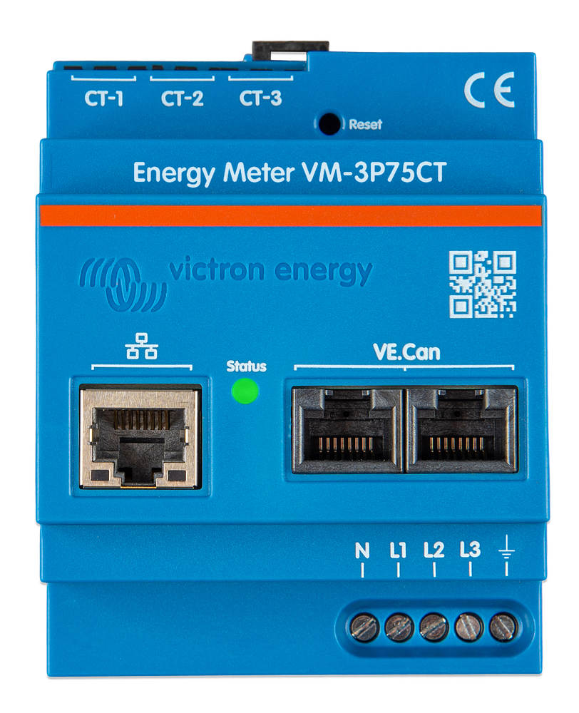 Victron Energy - AC-Energimätare VM-3P75CT, 3-fas, max 75A per fas