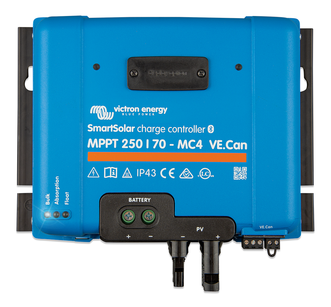 Victron Energy - SmartSolar MPPT 250/70 MC4 VE.Can - volt battery