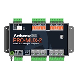Actisense - Professional NMEA Multiplexer 8 OPTO in, 6 ISO-Drive ut, seriell- samt ethernet