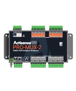 Actisense - Professional NMEA Multiplexer 8 OPTO in, 6 ISO-Drive ut, seriell- samt ethernet
