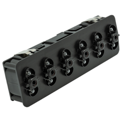 Maretron - MPower VMM6, 6-knappars digital brytarmodul, momentär, utan knappar, inkl. N2K-adapter