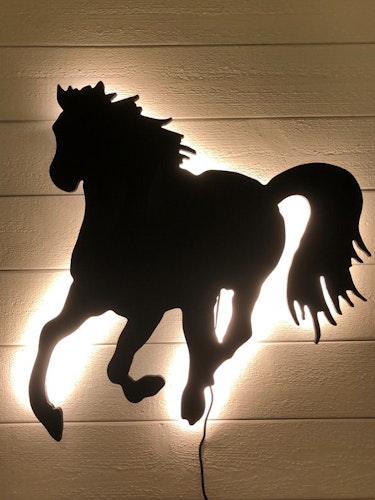 Wall light Horse