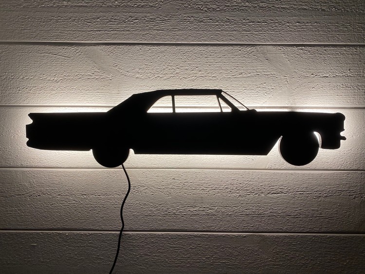 Vägglampa Bil Cadillac 1963 cab