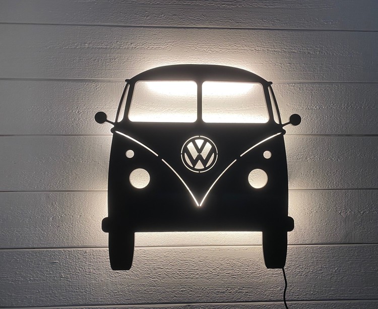 Vägglampa Bil VW front
