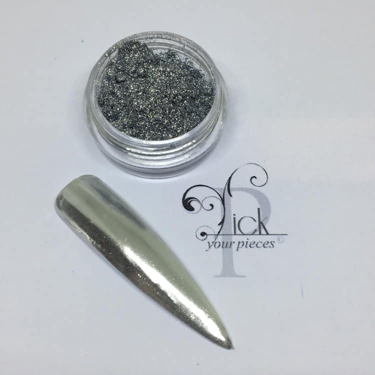 Silver pulver pigment i burk