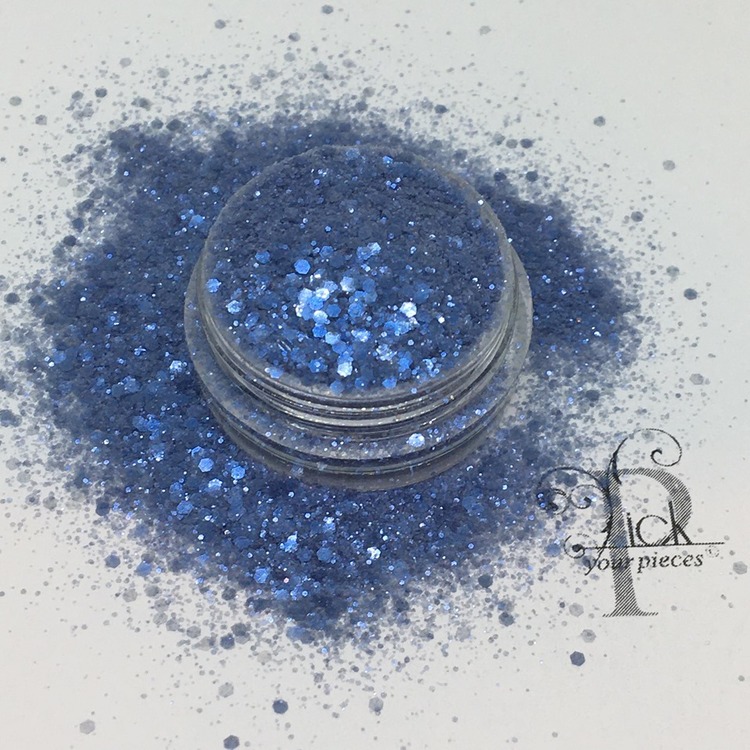 Bio-glitter Pure Ocean Blue Mini Mix