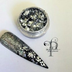 Magic Flakes Holographic Silver