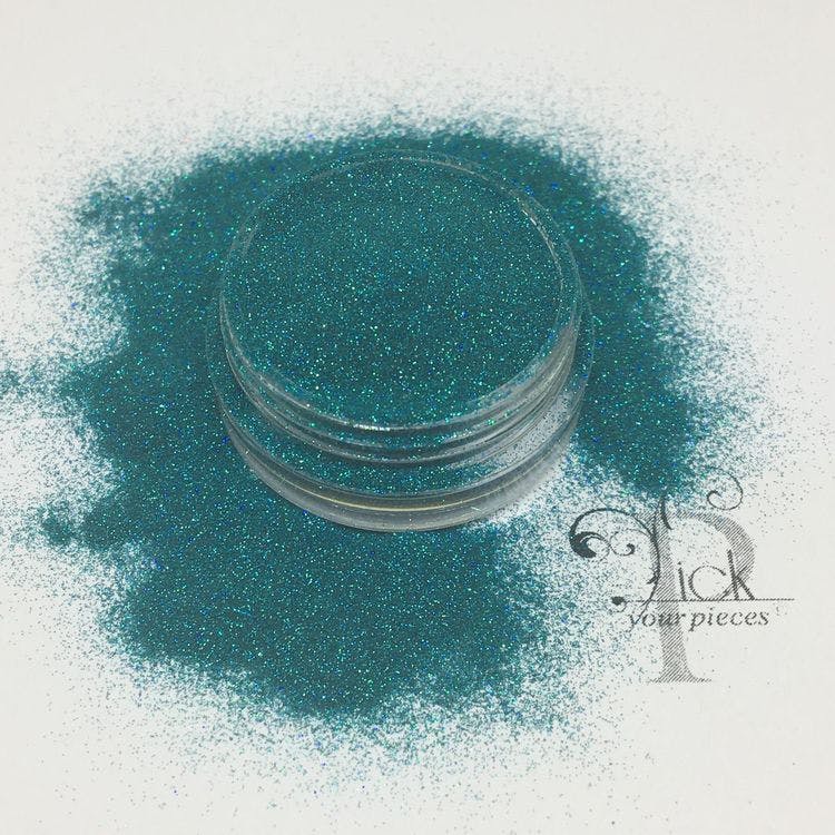 Holo Turquoise Cosmetic Grade Glitter  .008 Ultrafine, Glitter for li –  Glittery - Your #1 source for all kinds of glitter products!
