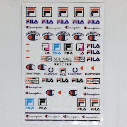 Stickers Logo Fila/Champion