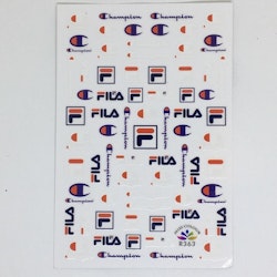 Stickers Logo Fila/Champion