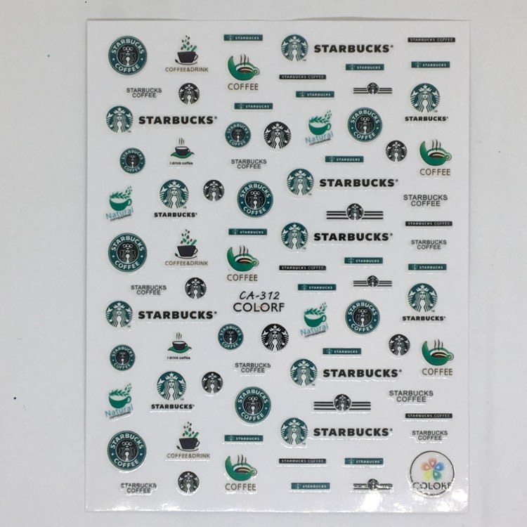Stickers Logo Starbucks