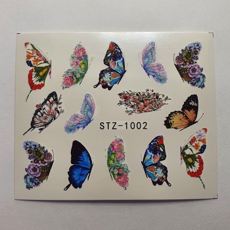 Waterstickers Butterflies