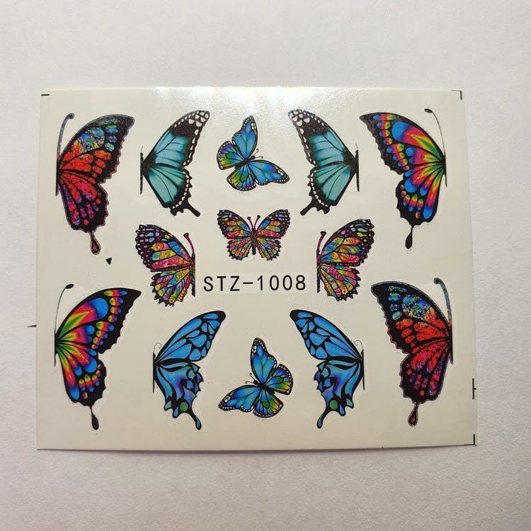 Waterstickers Butterflies