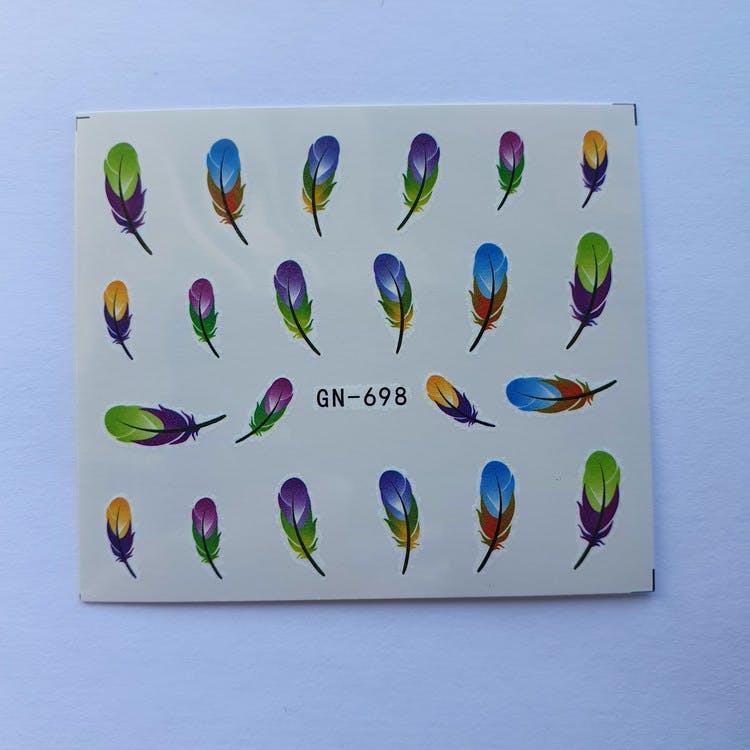 Waterstickers Feather