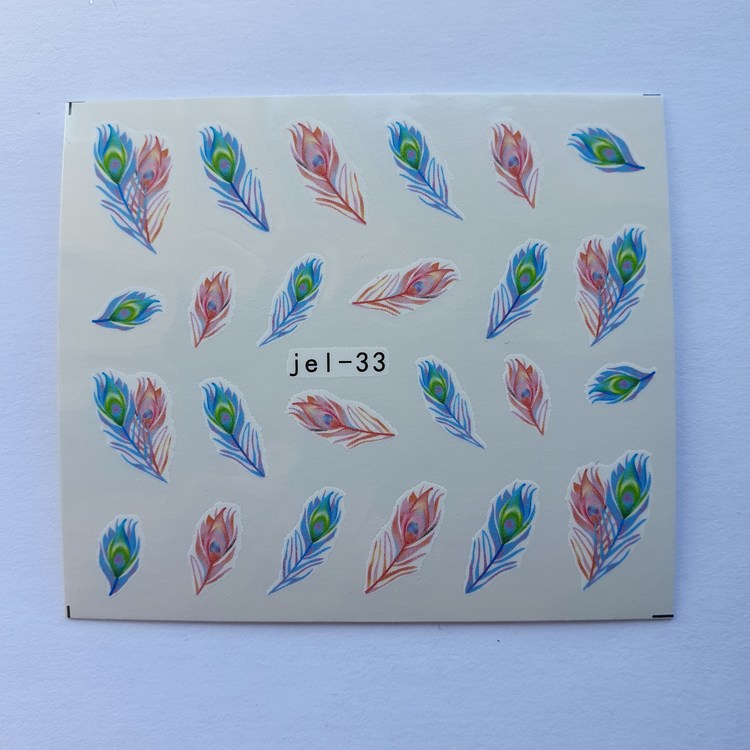 Waterstickers Feather
