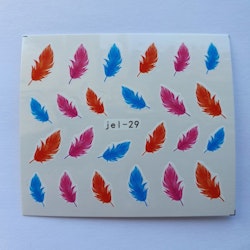 Waterstickers Feather