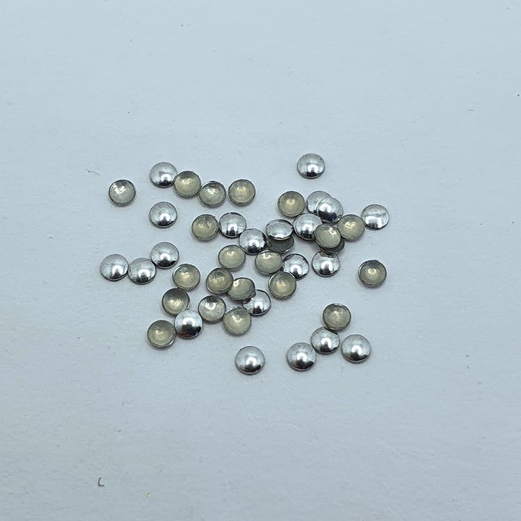 Metall Dots Silver