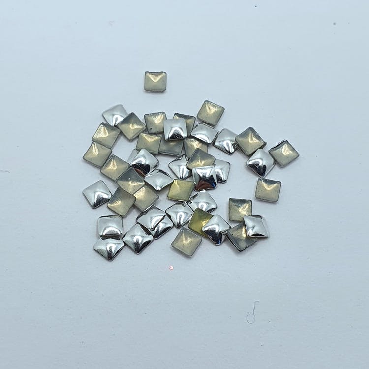 Metall Square Silver
