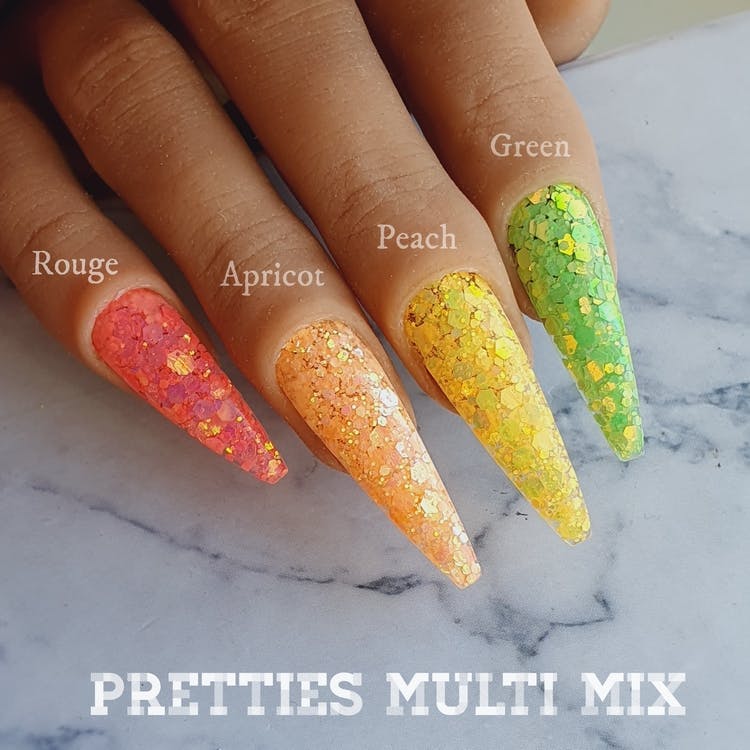 Pretties Multi Mix Green