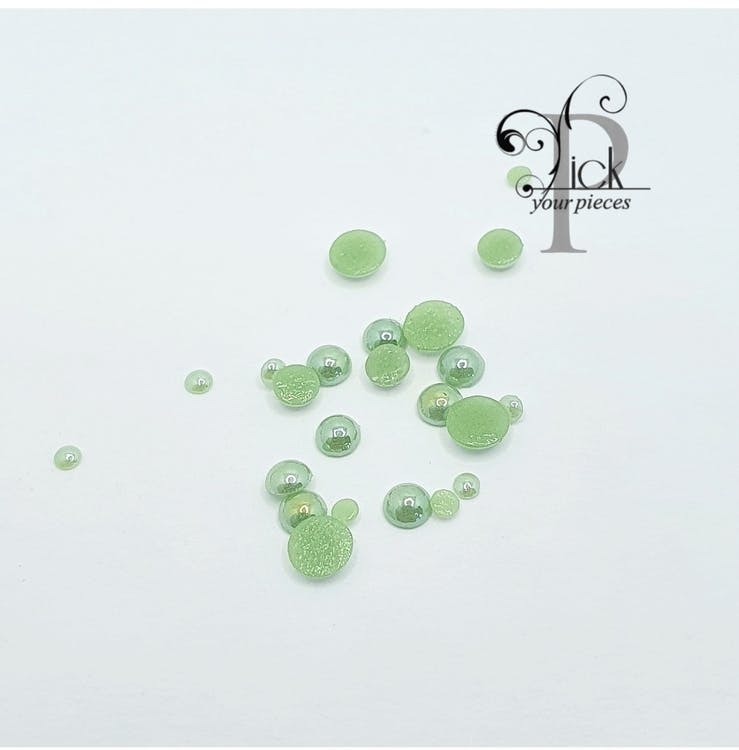 Ceramic Pearls Green