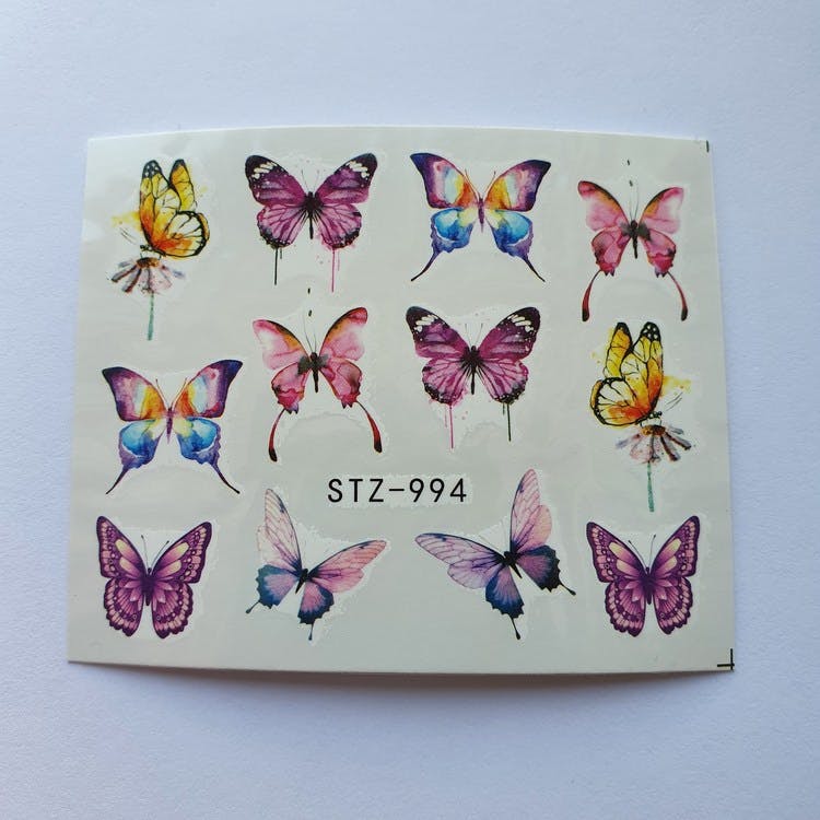 Waterstickers Butterflies