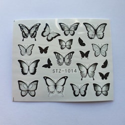 Waterstickers Butterflies
