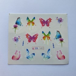 Waterstickers Butterflies