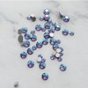 Swarovski Sapphire AB rund kristall för naglar