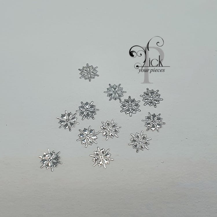 Super Thin Metall Snowflake