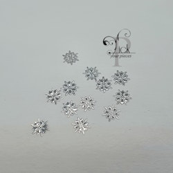 Super Thin Metall Snowflake