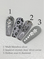 Metall Caviar Silver
