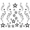 Waterstickers - Stars