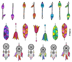 Waterstickers - Native Arrows