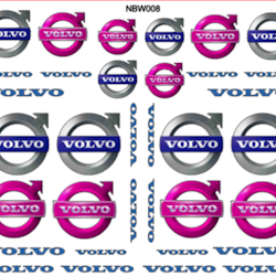 Waterstickers - Volvo