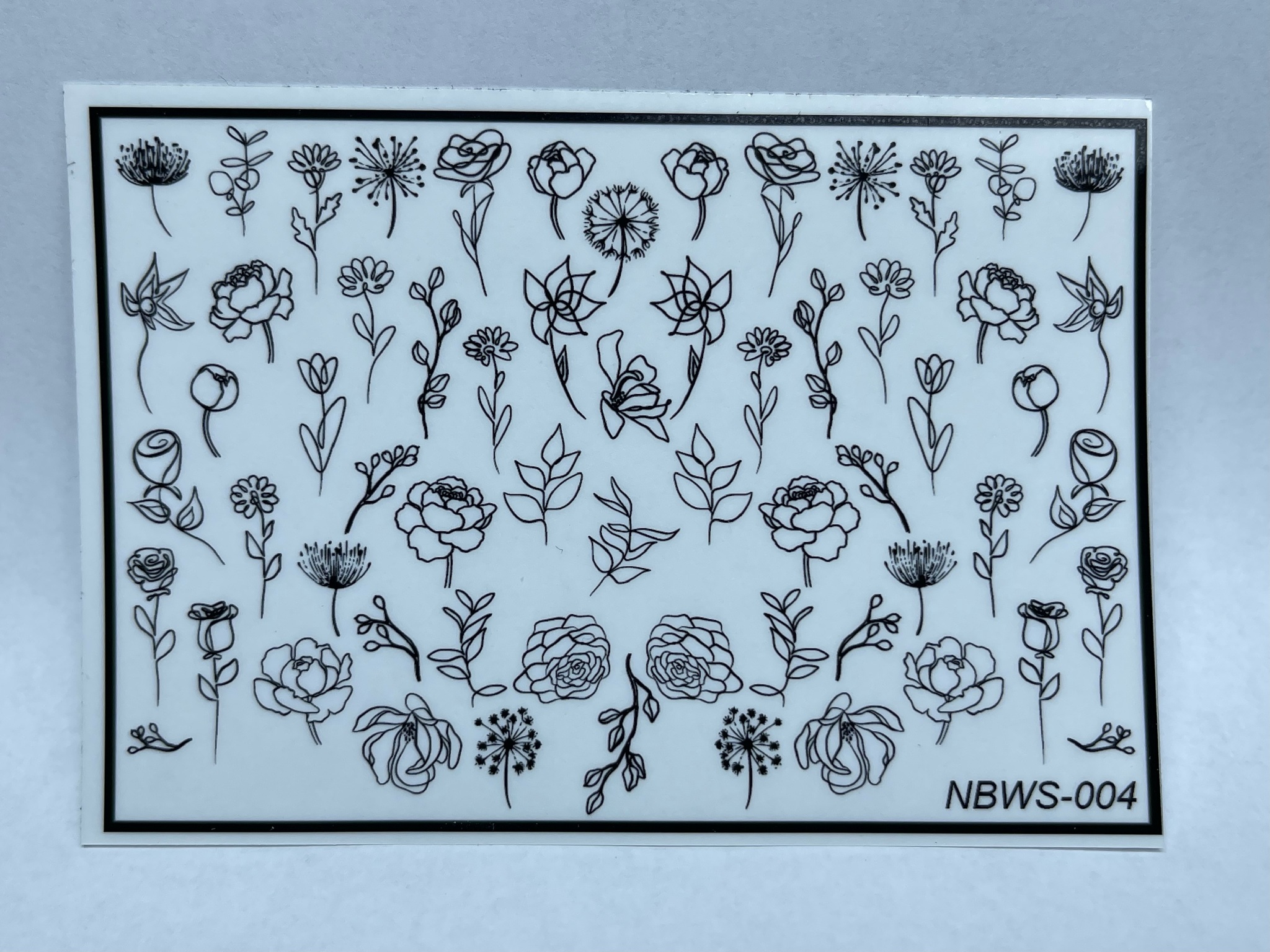 Stickers Flowers 004