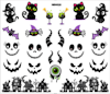 Waterstickers - Halloween 3 Cute spookies