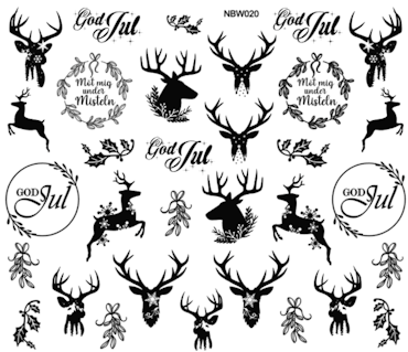 Waterstickers - Jul 2 - Renar / Reindeers