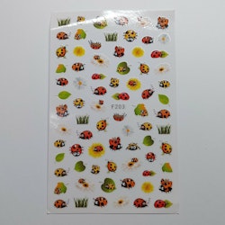 Stickers Lady Bug / Nyckelpiga